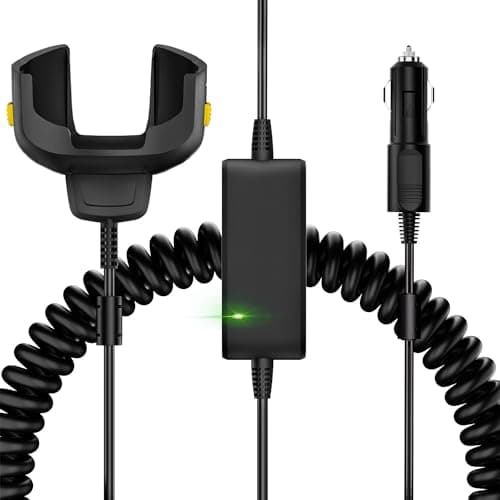 Image of Fast Charging Car Charger Cable for Zebra Symbol TC77 TC70 TC72 TC75 TC70X TC75X TC700H TC700K TC77HL TC720L Barcode Scanners - Fully Charges in Just Over 4 Hours - CHG-TC7X-CLA1-01