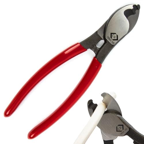 Image of C.K T3963 160 Cable Cutter 160 mm, 6", Red