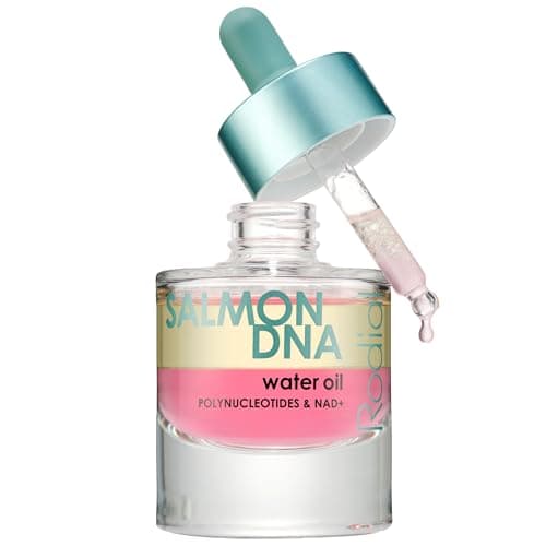 Image of Rodial Salmon DNA Water-Oil 30ml - Bi-Phase Face Oil with Polynucleotides for Skin Renewal, Hydration & Radiant Glow, Lightweight Regenerating Skincare Treatment