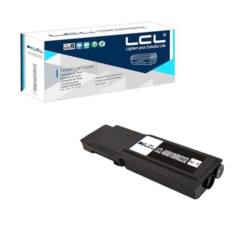 Image of LCL Compatible Toner Cartridge 6600 6600N 6600DN 6605N 6605DN 106R02232 106R02248 High Yield (1 Black) Replacement for Xerox Phaser 6600 6600dn 6600n 6600ydn