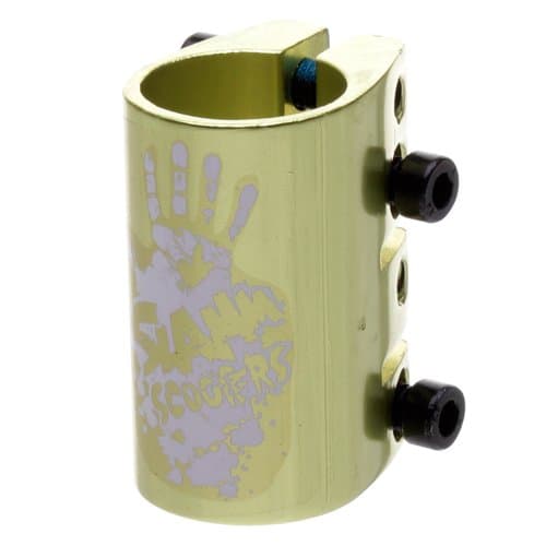 Image of Slamm Quad Clamp Anodised Green