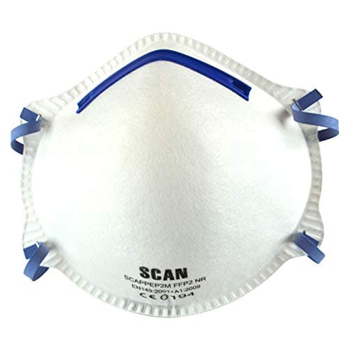 Image of Scan SCAPPEP2MB FFP2 Moulded Disposable Masks Pack of 20