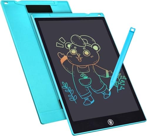 Image of LCD Writing Tablet, 12 Inch LCD Coloring Drawing Tablet Doodle Board for Kids Learning Toys, Erasable Electronic eWriter Handwriting Sketch Pad, Christmas Birthday Gifts for 3 Age+