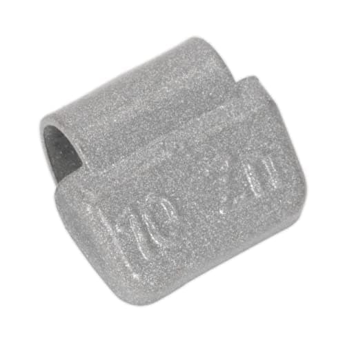 Image of Sealey Wwah10 Wheel Weight 10G Hammer-On Plastic Coated Zinc Alloy Wheels 100Pc
