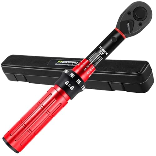 Image of ATsafepro Torque Wrench 1/4 Inch, 1-8 N.m Small Torque Wrench for Bicycle and Motorcycle, 72 Tooth Dual - Direction Adjustable, ±3% Error Accuracy