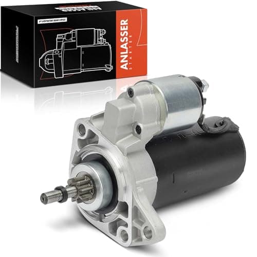 Image of Frankberg 1x Starter Motor 1,8 KW Compatible with A3 8L1 1.8L 1.9L 1996-2003 Golf IV 1J1 1.4L-2.3L 1997-2005 Polo 9N 1.9L 2003-2005 Replace# 068911023G