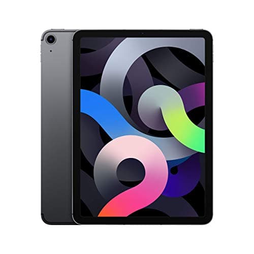 Image of 2020 Apple iPad Air (10.9-inch, Wi-Fi + Cellular, 64GB) Space Grey (Renewed)