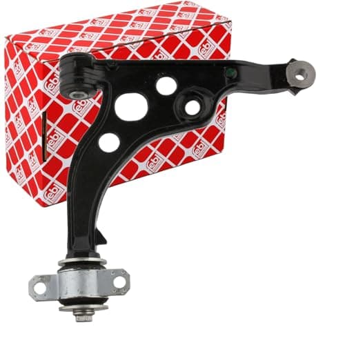 Image of febi bilstein 12386 Control Arm with bushes, one mounting and without joint, pack of one