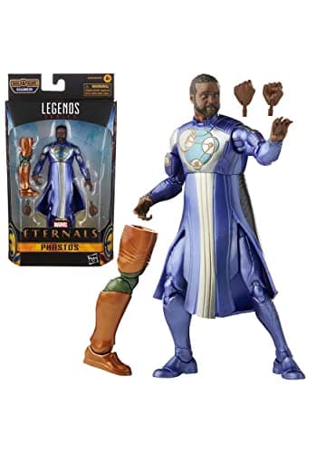Image of Hasbro Marvel Legends Series The Eternals 15-cm Action Figure Toy Phastos, Includes 2 Accessories, Ages 4 and Up, (E9530)