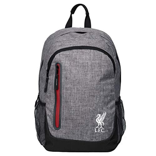 Image of FOCO Officially Licensed Liverpool FC Grey Backpack