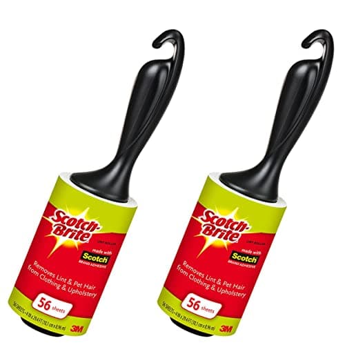 Image of NEW 2 x Scotch Brite Lint Roller Hair Remover