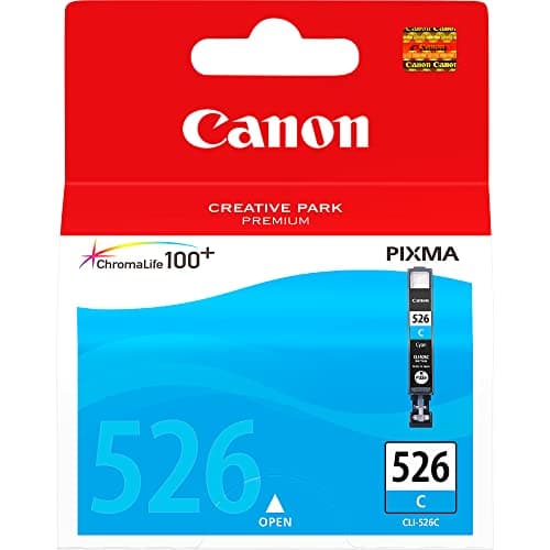 Image of CANON CLI-526C Cyan Inkjet Cartridge