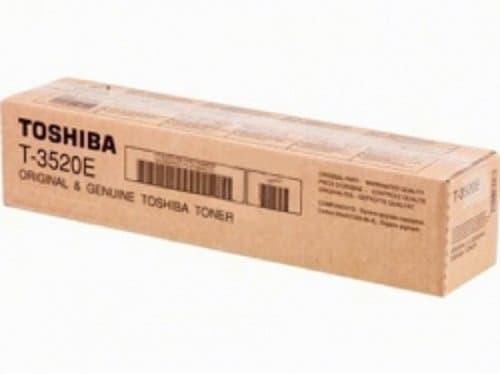 Image of Toshiba T-3520-E 21000pages Black Toner & Laser Cartridge (21000 Pages, Black, one Piece (S))