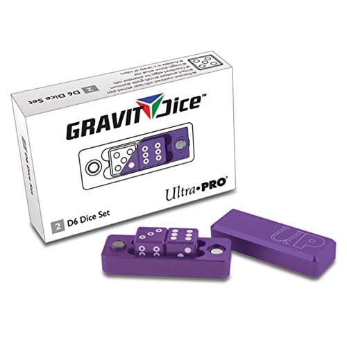 Image of Ultra Pro D6-2 Dice Set Gravity Dice - Royal