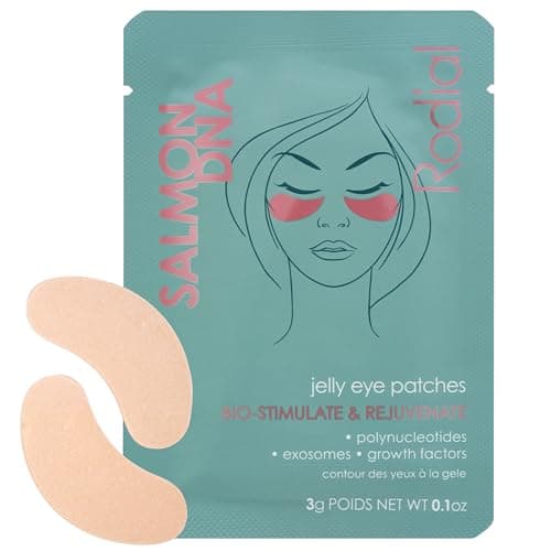 Image of Rodial Salmon DNA Jelly Eye Patches - Polynucleotide Hydrogel Under-Eye Masks with Growth Factors & Exosomes for Hydration, Brightness & Smooth Eye Contour (Pack of 1)