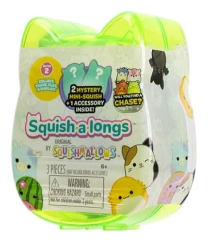 Image of Squish-a-longs by Squishmallows - Mystery (1 Pack Chosen at Random) Series 2