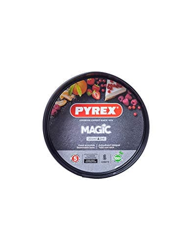 Image of Pyrex MG20BS6 Magic Spring Form Cake Tin, Black,20cm