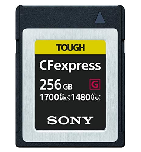 Image of Sony 256GB Tough CFexpress Card Type B Ultra Speed Memory Card (Read, 1700MB/s Write, 1480MB/s) - CEB-G256/J SYM