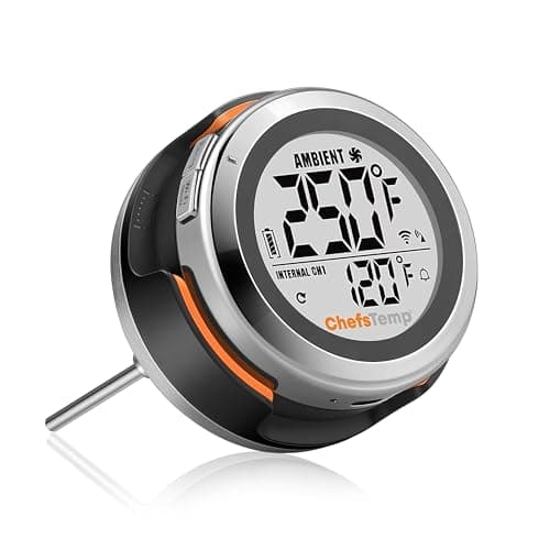 Image of ProTemp S1 Patented Smart Grill Gauge Thermometer Hub Wi-Fi and Bluetooth for Weber Big Green Egg Grills Smoker Offset Upgrade Replacement Accessories (BGE Version, Suitable for Big Green Egg)