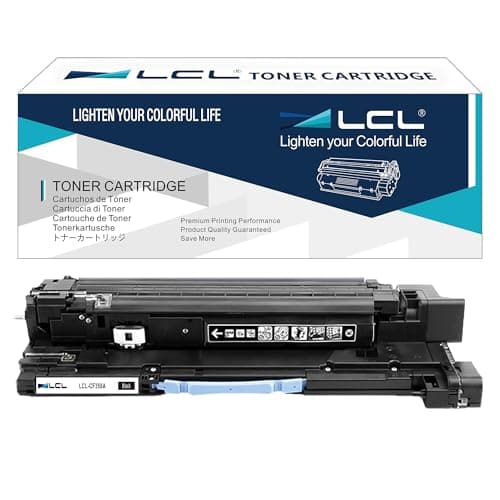 Image of LCL CF358A Drum Replacement for HP 828A CF358A Imaging Drum Unit Replacement for HP Color Laserjet Enterprise M855dn M855x M855xh Flow MFP M880z M880z+ (1 for Black)