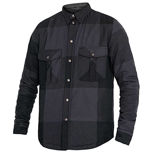 Image of John Doe Motoshirt XTM Big Block Motorcycle Shirt, grey/black, XS