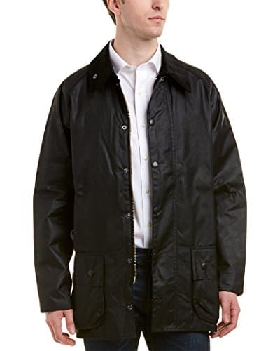 Image of Barbour Men's Beaufort Wax Jacket (Pack of 1), Black (Black 000), 36