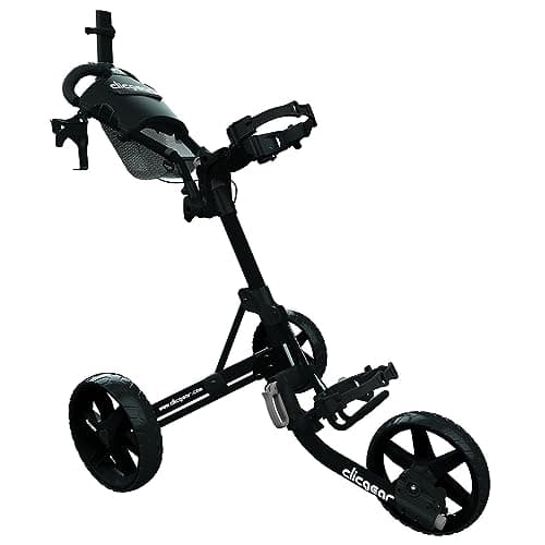 Image of Clicgear Unisex 4.0 - CLICGEAR 4 0 TROLLEY BLACK, Black, One Size UK