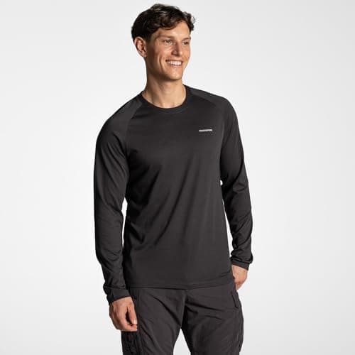 Image of Craghoppers Mens NosiLife Nour Long Sleeve T-Shirt Anti-Insect Hiking Top