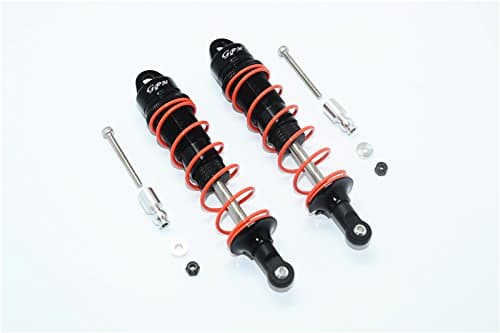Image of GPM Arrma Kraton 6S BLX (AR106005/106015/106018) Aluminum Front Adjustable Dampers 110mm - 1Pr Set Black
