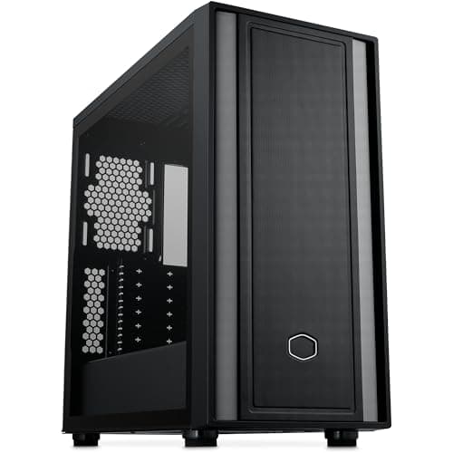 Image of Cooler Master MasterBox 600 Lite Mid-Tower E-ATX Airflow Case - Back Connect MB & 420mm Radiator Ready, Supports up to 7 Case Fans, Tempered Glass Side, USB 3.2 Gen 1 Type-C