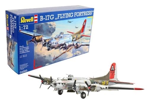 Image of Revell 04283 B-17G Flying Fortress 1:72 Scale Unbuilt/Unpainted Plastic Model Kit