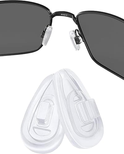 Image of Oakley Replacement Nosepieces Nose Pads for Socket 5.0 OX3217/Socket 5.5 OX3218/Socket Ti OX5019/Steel Plate OX3222 Eyeglass