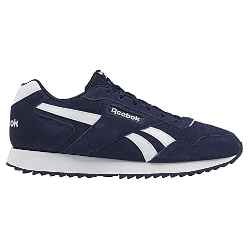 Image of Reebok Men's Glide Ripple Sneaker, Vector Navy Ftwr White Vector Navy, 6.5 UK