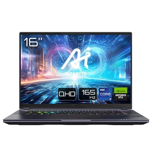 Image of Gigabyte AORUS 16X ASG 2024 Gaming Laptop- 16 Inch, 165Hz QHD, i9-14900HX, RTX 4070 GPU, 32GB DDR5 5600MHz, 1x 1TB Gen4 SDD, Windows 11 Home, 2 Year Warranty, Dolby Atmos, AORUS 16X ASG-63UKC64SH