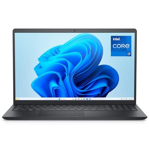 Image of Dell 15 Laptop DC15250, 15.6" FHD 120Hz Anti-Glare, Intel Core i7-1355U, 16GB RAM, 512GB SSD, Intel UHD Graphics, Windows 11 Home, QWERTY UK, Carbon Black (Power Adapter Sold Separately)