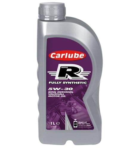 Image of 5W-30 Fully Synthetic Engine Oil 1L | Long Life Motor Oil for BMW, Mercedes & Vauxhall Petrol & Diesel Engines | High Performance Lubricant Reduces Wear & Improves Fuel Efficiency