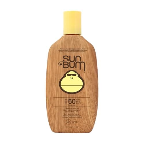 Image of Sun Bum Original SPF 50 Sun Cream Lotion, Moisturizing Sunscreen with Vitamin E, Vegan and Reef Friendly, Broad Spectrum UVA/UVB Protection, 237ml