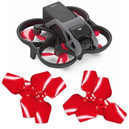Image of Master Airscrew 3-blade Upgrade Propellers for DJI Avata - Red, 4 pcs