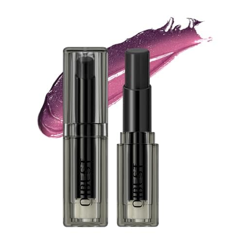 Image of Colour Changing Lip Balm & Cheek Tint – Moisturising Lipstick with Long-Lasting Hydration, Natural PH Adjustable Tint for Lips & Cheeks (#Black)