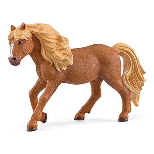 Image of SCHLEICH 13943 Iceland Pony Stallion Horse Club Toy Figurine for children aged 5-12 Years