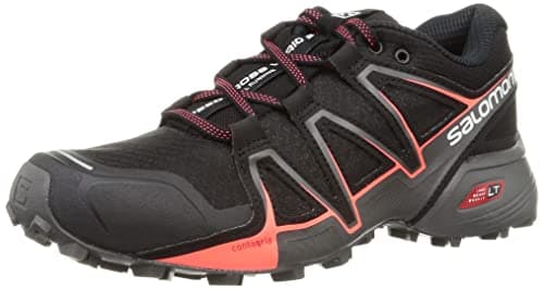 Image of Salomon Speedcross Vario 2 Women's Trail Running Shoes, All surface grip, Foothold, and Protection, Black, 6