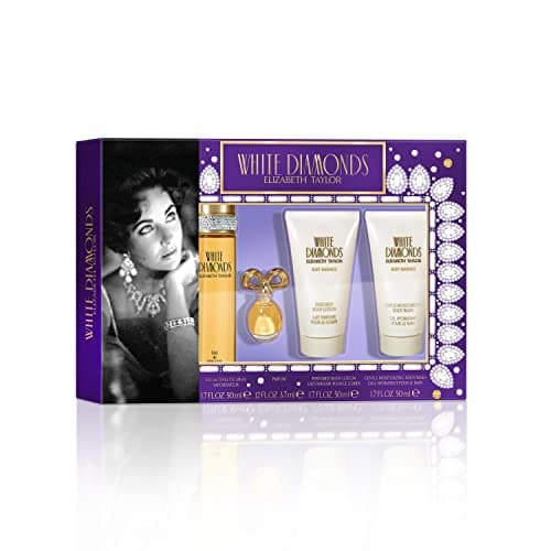 Image of Elizabeth Taylor White Diamonds 50ml Eau de Toilette, 4-piece Fragrance Gift Set, for Women