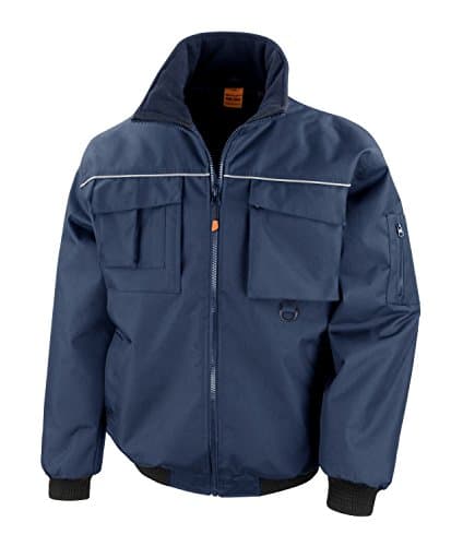 Image of Result WORK-GUARD RT300 Sabre Pilot Men's Jacket Waterproof Windproof - Blue - L