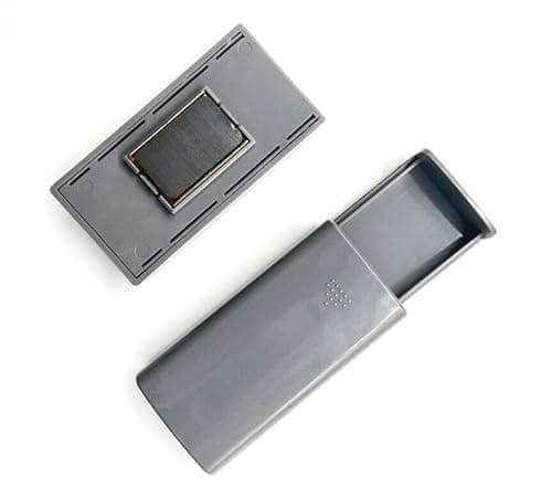 Image of Omana Magnetic Key Box Hide Key Holder Strong Magnet Car Key Safe Emergency Key Box Secret Hide a Key Case House Home Key Safe (Grey)