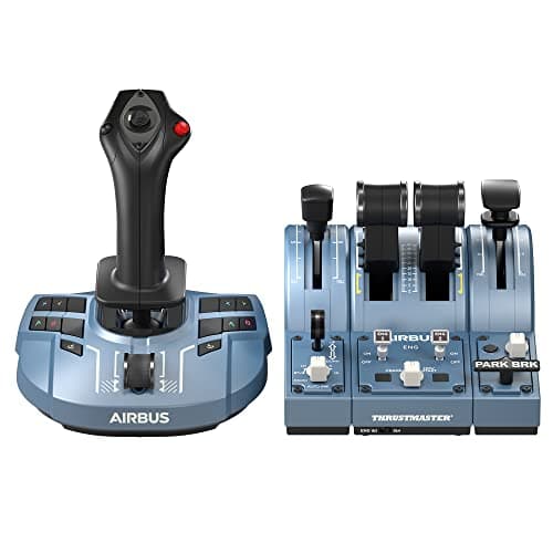 Image of Thrustmaster TCA Captain Pack X Airbus Edition – Official Replica Joystick & Throttle – Magnetic Technology – For Xbox Series X|S, Xbox One & PC – Ideal for Microsoft Flight Simulator 2024