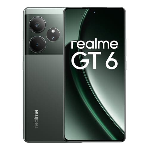 Image of realme GT 6 256GB 12GB Razor Green Global+NFC RMX3851 EU