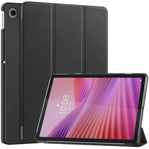Image of idudao Folio Case for Lenovo Tab 10.1 inch 2025,Auto Sleep Wake Protective Cover for Model: TB311FU/TB311XU Tablet, Black