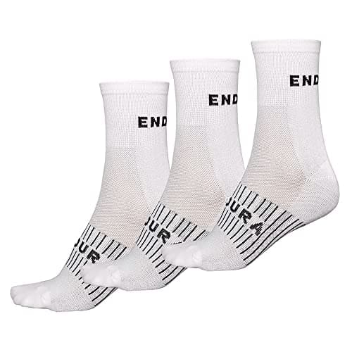 Image of Canterbury Endura Men's CoolMax® Race 3-P Socks, White, L-XL
