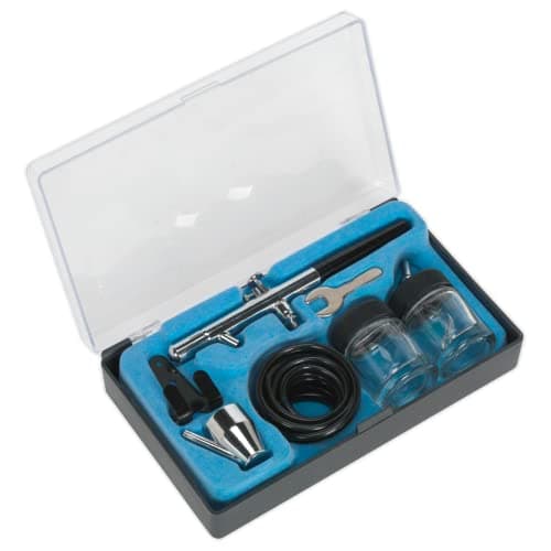 Image of Sealey Ab932 Air Brush Kit Professional Without Propellant