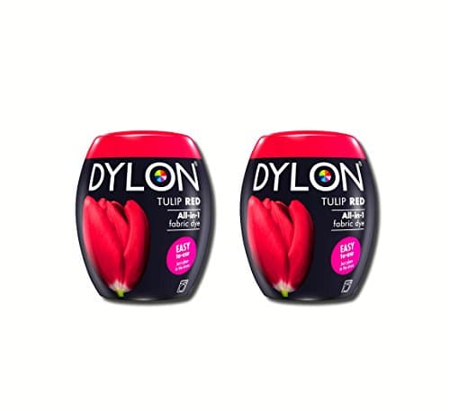 Image of New Dylon 350g Tulip Red Machine Dye Pod 2 Pack